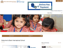 Tablet Screenshot of braininternational.org